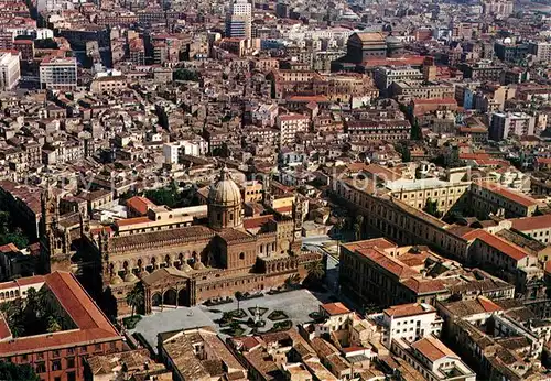 AK / Ansichtskarte Palermo_Sicilia Cattedrale vista aerea Kathedrale Palermo Sicilia Kat. Palermo