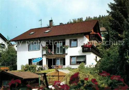 AK / Ansichtskarte Baiersbronn_Schwarzwald Gaestehaus Pension Fahrner Baiersbronn Schwarzwald Kat. Baiersbronn