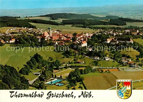 AK / Ansichtskarte Bad_Griesbach_Rottal Thermalbad Fliegeraufnahme Bad_Griesbach_Rottal Kat. Bad Griesbach i.Rottal