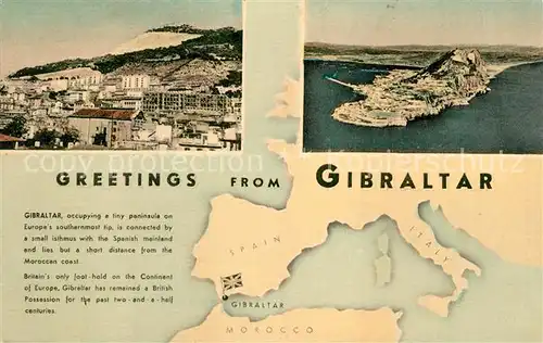 AK / Ansichtskarte Gibraltar  Gibraltar Kat. Gibraltar