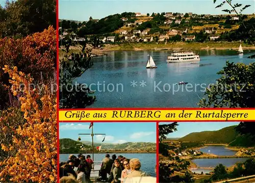 AK / Ansichtskarte Rurberg Rurtalsperre Faehrschiff  Rurberg Kat. Simmerath