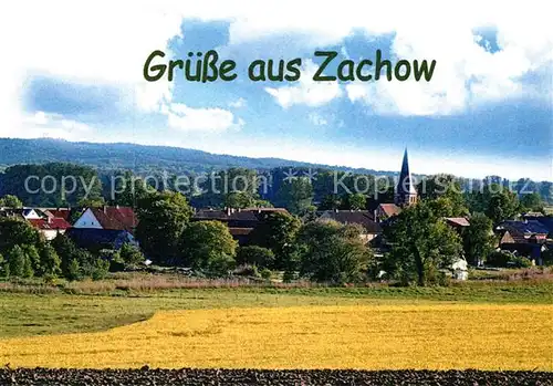 AK / Ansichtskarte Zachow_Nauen Kirche Panorama Zachow Nauen Kat. Ketzin