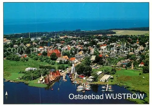 AK / Ansichtskarte Wustrow_Ostseebad Fliegeraufnahme Wustrow Ostseebad Kat. Ostseebad Wustrow