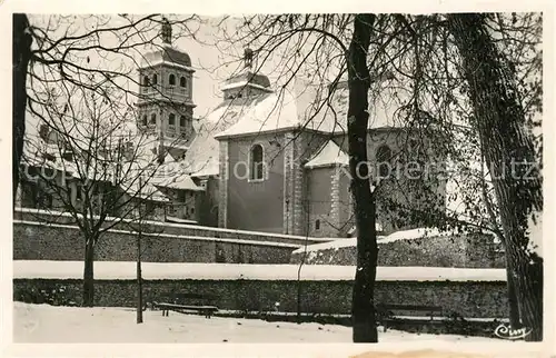 AK / Ansichtskarte Briancon La Cathedrale sous la neige Briancon Kat. Briancon