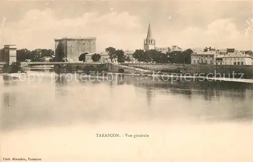 AK / Ansichtskarte Tarascon_Bouches du Rhone Vue generale Tarascon Bouches du Rhone