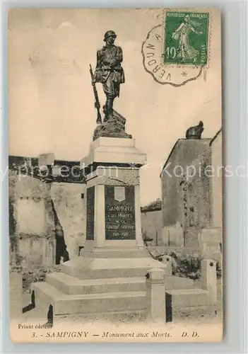 AK / Ansichtskarte Sampigny Monument aux Morts Sampigny Kat. Sampigny