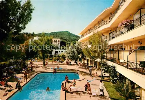 AK / Ansichtskarte Paguera_Mallorca_Islas_Baleares Hotel Nilo Paguera_Mallorc Kat. Calvia