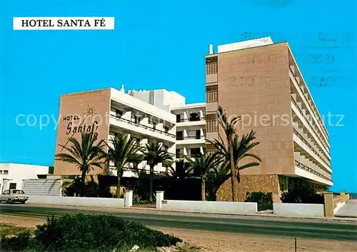 AK / Ansichtskarte Can_Picafort_Mallorca Hotel Santa Fe Can_Picafort_Mallorca Kat. Spanien