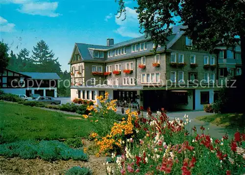 AK / Ansichtskarte Jagdhaus_Sauerland Hotel Jagdhaus Wiese Jagdhaus Sauerland Kat. Schmallenberg