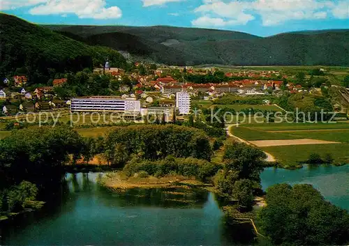 AK / Ansichtskarte Allendorf_Bad_Sooden Fliegeraufnahme Sanatorium Balzerborn Werra Allendorf_Bad_Sooden Kat. Bad Soden am Taunus