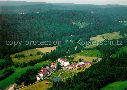 AK / Ansichtskarte Neukirchen_Knuellgebirge Fliegeraufnahme Rehazentrum Urbachtal Neukirchen Knuellgebirge Kat. Neukirchen