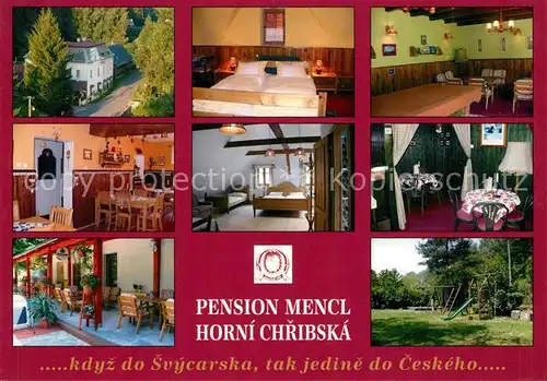AK / Ansichtskarte Chribska Pension Mencl  Chribska
