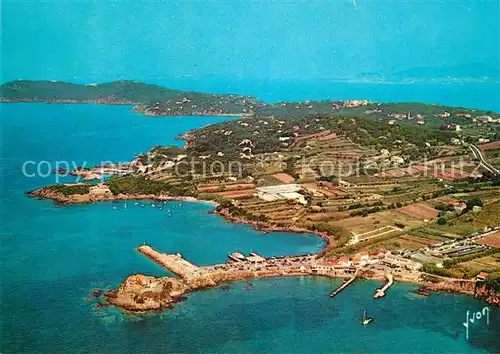 AK / Ansichtskarte Giens_Var Fliegeraufnahme Port Polynesie Baie du Niel Giens Var Kat. Presqu_Ile_de_Giens_Hyeres