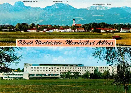 AK / Ansichtskarte Bad_Aibling Klinik Wendelstein Breitenstein Sonnenwendjoch Bad_Aibling Kat. Bad Aibling