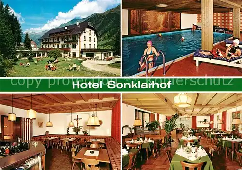 AK / Ansichtskarte Ridnaun Hotel Sonklarhof Ridnaun