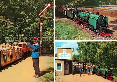 AK / Ansichtskarte Dresden Pioniereisenbahn Dresden Kat. Dresden_Elbe