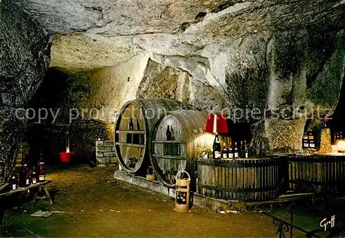 AK / Ansichtskarte Chouze sur Loire Cave creusee dans la pierre Weinkeller Chouze sur Loire Kat. Chouze sur Loire