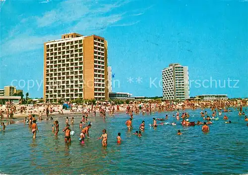 AK / Ansichtskarte Statiunea_Saturn Hotel Hora Strand Ansicht vom Meer aus 