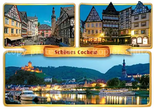 AK / Ansichtskarte Cochem_Mosel Ortsansichten  Cochem Mosel Kat. Cochem