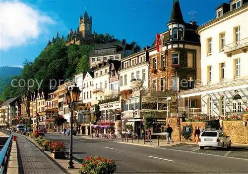 AK / Ansichtskarte Cochem_Mosel Moselpromenade Cochem Mosel Kat. Cochem