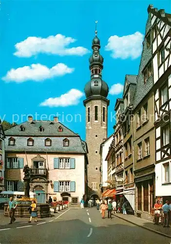 AK / Ansichtskarte Cochem_Mosel Markt  Cochem Mosel Kat. Cochem