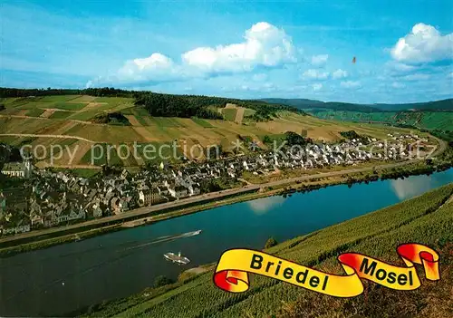 AK / Ansichtskarte Briedel Panorama Moseltal Weinberge Cornely Karte Nr 11.480 Briedel Kat. Briedel