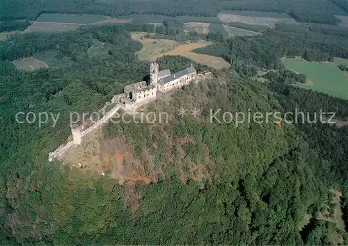 AK / Ansichtskarte Doksy_Hirschberg_See  Bezdez Castle Fliegeraufnahme Doksy_Hirschberg_See  Kat. Doksy 