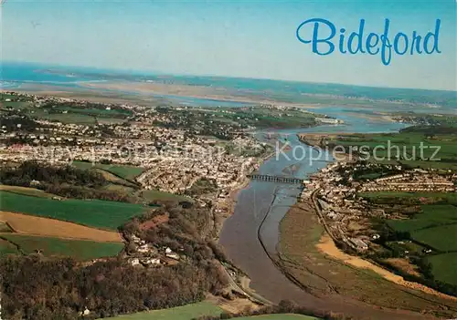 AK / Ansichtskarte Bideford_Torridge Fliegeraufnahme Bideford Torridge Kat. Torridge