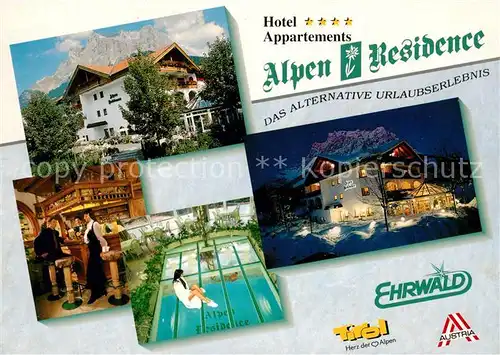 AK / Ansichtskarte Ehrwald_Tirol Hotel Alpen Residence Ehrwald Tirol