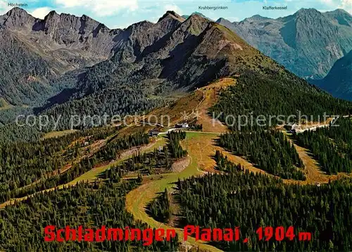 AK / Ansichtskarte Schladmingerhuette Fliegeraufnahme Planai Klafferkessel Schladmingerhuette Kat. Schladming_Steiermark