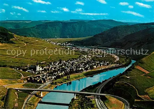 AK / Ansichtskarte Bruttig_Mosel Neue Bruecke Schleuse  Bruttig Mosel Kat. Bruttig Fankel