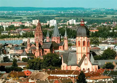 AK / Ansichtskarte Mainz_Rhein St. Martins Dom St. Stephans Kirche  Mainz Rhein