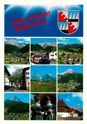 AK / Ansichtskarte Val_Gardena Selva Groednertal Wolkenstein  Val_Gardena Kat. Italien