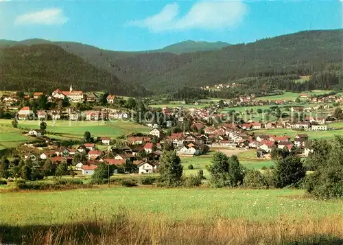 AK / Ansichtskarte Bodenmais Panorama Luftkurort Grosser Arber Bayerischer Wald Bodenmais Kat. Bodenmais