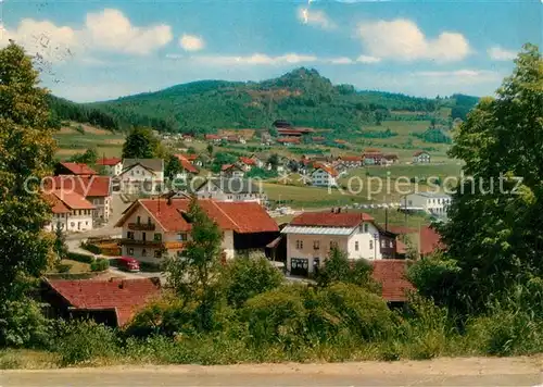 AK / Ansichtskarte Bodenmais Panorama Luftkurort am Fusse des Arbers Blick zum Silberberg Bayerischer Wald Bodenmais Kat. Bodenmais