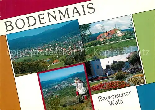 AK / Ansichtskarte Bodenmais Panorama Luftkurort Bayerischer Wald Park Wandern Bodenmais Kat. Bodenmais