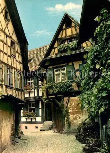 AK / Ansichtskarte Gengenbach Engelgasse Altstadt Fachwerkhaeuser Gengenbach Kat. Gengenbach_Schwarzwald