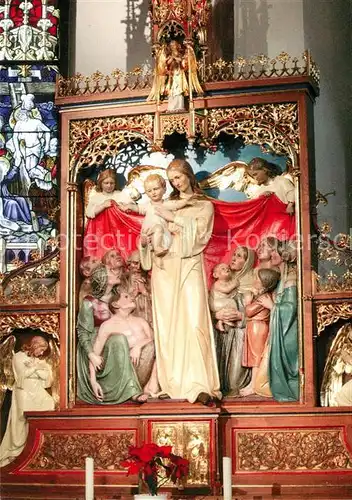 AK / Ansichtskarte Nordrach Seitenaltar Pfarrkirche St Ulrich Nordrach Kat. Nordrach