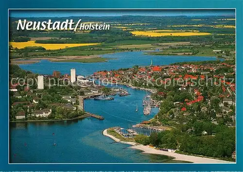 AK / Ansichtskarte Neustadt_Holstein Fliegeraufnahme Neustadt_Holstein Kat. Neustadt in Holstein