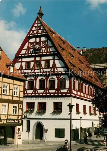 AK / Ansichtskarte Noerdlingen Brot Tanzhaus Noerdlingen Kat. Noerdlingen