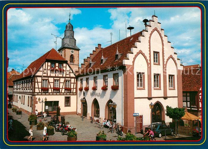 AK / Ansichtskarte Obernburg_Main Rathaus Obernburg Main Kat. Obernburg