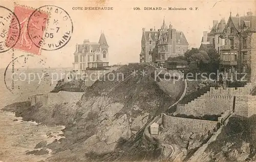 AK / Ansichtskarte Dinard_Ille_et_Vilaine_Bretagne Malouine Dinard_Ille Kat. Dinard