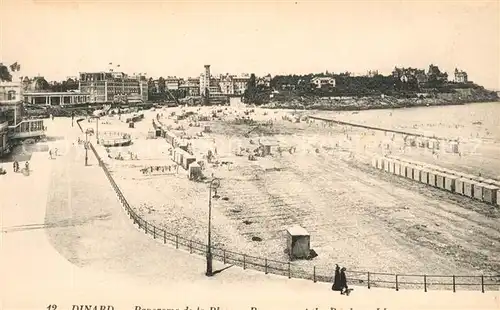 AK / Ansichtskarte Dinard_Ille_et_Vilaine_Bretagne La Plage Dinard_Ille Kat. Dinard