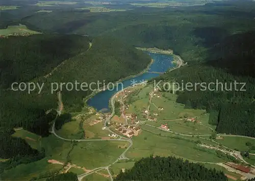 AK / Ansichtskarte Seewald_Erzgrube Nagoldtalsperre Fliegeraufnahme Seewald Erzgrube