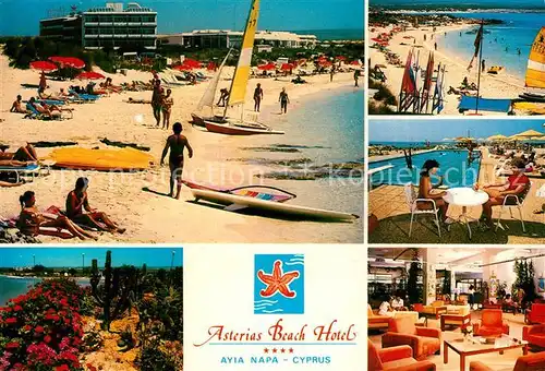 AK / Ansichtskarte Ayia_Napa_Agia_Napa Asterias Beach Hotel Ayia_Napa_Agia_Napa Kat. Zypern_cyprus