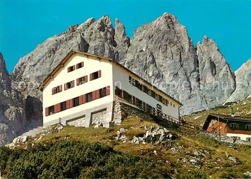 AK / Ansichtskarte Gruttenhuette Ellmauer Halt Leuchtsturm  Gruttenhuette Kat. Wildermieming