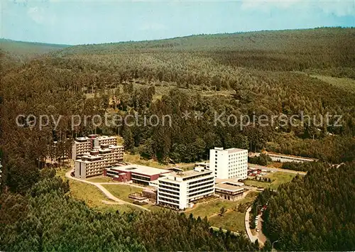 AK / Ansichtskarte Weiskirchen_Saar Fliegeraufnahme Hochwald Sanatorium Baerenfels Sanatorium Weiskirchen Saar Kat. Weiskirchen Saar