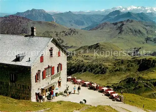 AK / Ansichtskarte Kitzbuehel_Tirol Gipfelhaus Kitzbueheler Horn Hohe Tauern Grossglockner Kitzbuehel Tirol Kat. Kitzbuehel