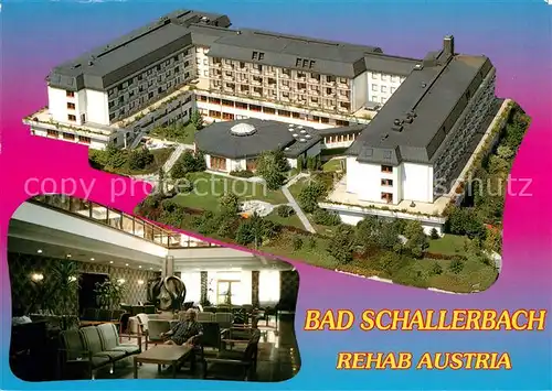 AK / Ansichtskarte Bad_Schallerbach Rehab Austria Fliegeraufnahme Bad_Schallerbach Kat. Bad Schallerbach