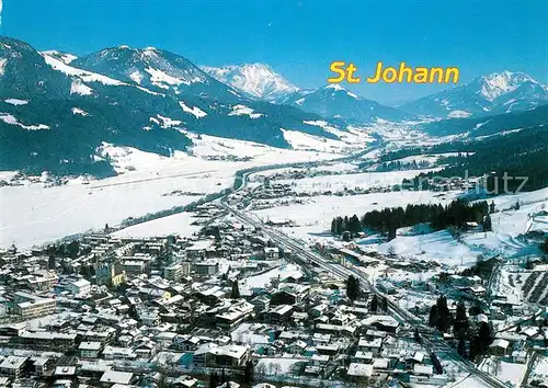 AK / Ansichtskarte St_Johann_Tirol Fliegeraufnahme Leoganger Steinberge Griessenpass St_Johann_Tirol Kat. St. Johann in Tirol